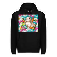 Black easter day rabbit Premium Hoodie - TumblerDesignByShophia