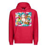 Cardinal easter day rabbit Premium Hoodie - TumblerDesignByShophia