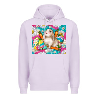 Lilac easter day rabbit Premium Hoodie - TumblerDesignByShophia