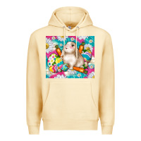Pina Colada easter day rabbit Premium Hoodie - TumblerDesignByShophia
