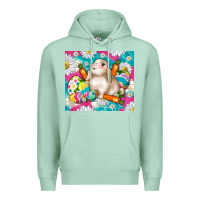 Seafoam easter day rabbit Premium Hoodie - TumblerDesignByShophia