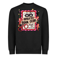 Black smutty book club admit one good girls only Heavyweight Sweatshirt - MaliasSmallBusiness