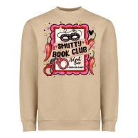 Mushroom smutty book club admit one good girls only Heavyweight Sweatshirt - MaliasSmallBusiness