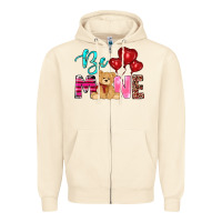 Sandshell valentine's day be mine tedybear Zipper Hoodie - RanaPortraitStore