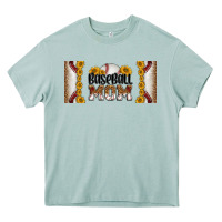 Arona leopard baseball mom 16oz libbey glass Heavy Core Tee - HRA Design Shop