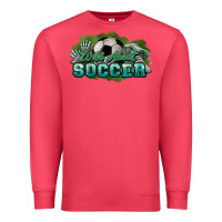 Cardinal Wild about Soccer Premium Sweatshirt - HowdyJamesFarm
