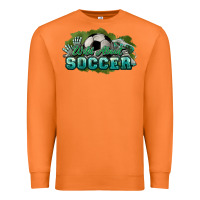 Carrot Wild about Soccer Premium Sweatshirt - HowdyJamesFarm