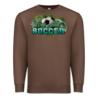 Chestnut Wild about Soccer Premium Sweatshirt - HowdyJamesFarm