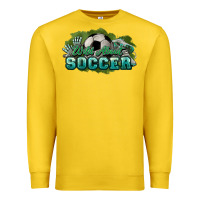 Lemon Wild about Soccer Premium Sweatshirt - HowdyJamesFarm