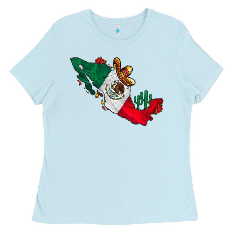 Mexico Ladies Tee by CowhideDigitalArt | Teevron