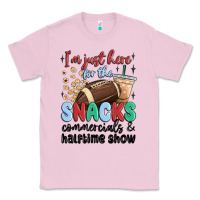 Bubblegum Pink im just here for the snacks commercials and  halftime show Classic Tee - MaliasSmallBusiness