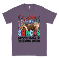 Lavender im just here for the snacks commercials and  halftime show Classic Tee - MaliasSmallBusiness
