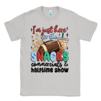 Moon Dust im just here for the snacks commercials and  halftime show Classic Tee - MaliasSmallBusiness