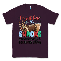 Plum im just here for the snacks commercials and  halftime show Classic Tee - MaliasSmallBusiness