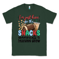 Sports Green im just here for the snacks commercials and  halftime show Classic Tee - MaliasSmallBusiness