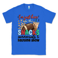 True Royal im just here for the snacks commercials and  halftime show Classic Tee - MaliasSmallBusiness
