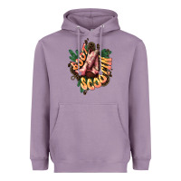 Lavender Boots scootin Heavyweight Hoodie - HowdyJamesFarm