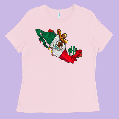 Mexico Ladies Tee Designed By Cowhidedigitalart