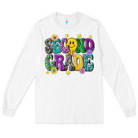 White second grade Long Sleeve Tee - NancyCooperArtShop