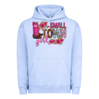 Pigment Grape Ice small town girl with flowers bbs Urban Hoodie - BundleAndBundleShop