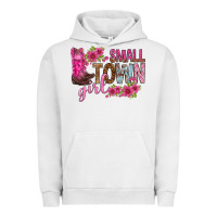 Pigment Lunar Rock small town girl with flowers bbs Urban Hoodie - BundleAndBundleShop