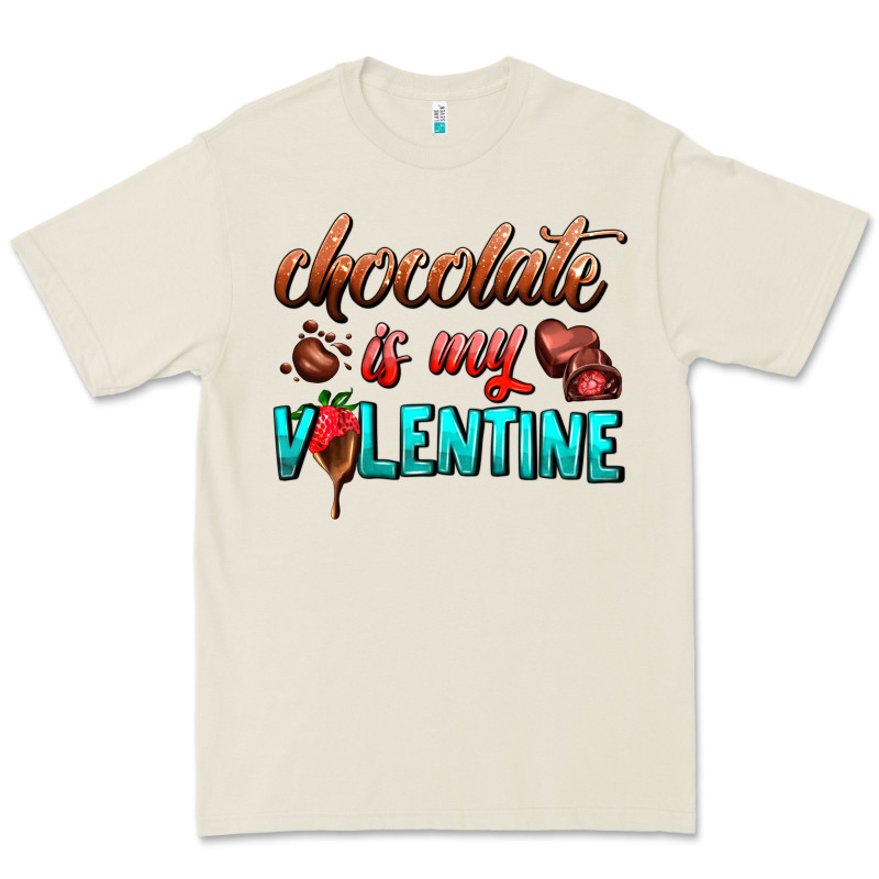 Chocolate Is My Valentine Premium Tee by AdoDesignShop | Teevron