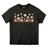 Asphalt leopard baseball 16oz libbey glass Heavy Core Tee - HRA Design Shop