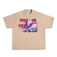 Burro walk by faith Urban Heavy Tee - MaliasSmallBusiness