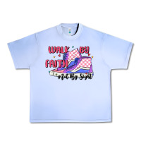 Grape Ice walk by faith Urban Heavy Tee - MaliasSmallBusiness