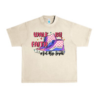 Sandshell walk by faith Urban Heavy Tee - MaliasSmallBusiness