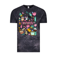 Cloud Black can't talk right now doing mama stay at home stuff Vintage Tee - MaliasSmallBusiness