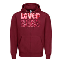 Burgundy lover babe Zipper Hoodie - RanaPortraitStore