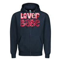 Navy lover babe Zipper Hoodie - RanaPortraitStore