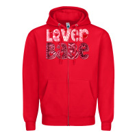 Red lover babe Zipper Hoodie - RanaPortraitStore