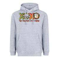 Heather Grey Xoxo the original love letters Easter Day Heavyweight Hoodie - HowdyJamesFarm