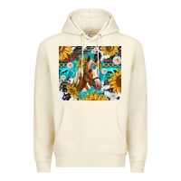 Sandshell cowhide aztec horse Premium Hoodie - TumblerDesignByShophia