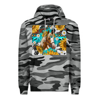 Slate Camo cowhide aztec horse Premium Hoodie - TumblerDesignByShophia