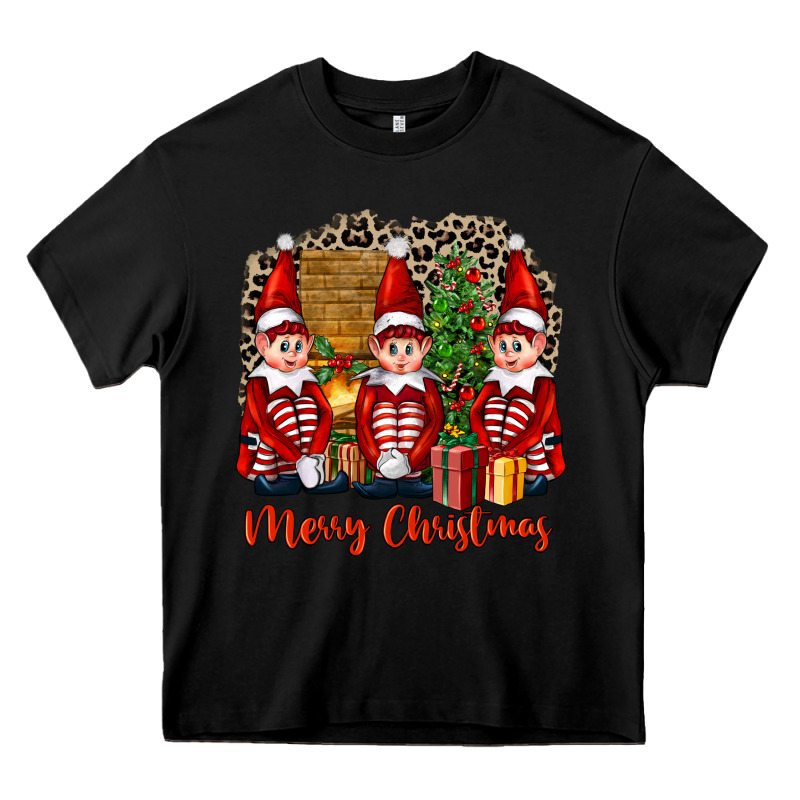 Merry Christmas Elfs Heavy Core Tee by FaDigitalArtStudio | Teevron
