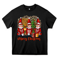 Black Merry christmas elfs Heavy Core Tee - FaDigitalArtStudio