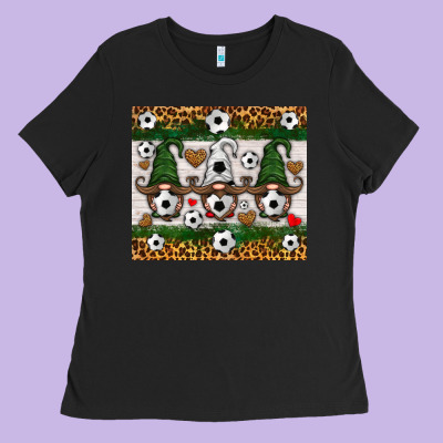 Soccer Gnome Ladies Tee Designed By Hra Design Shop