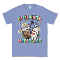 Colony Blue caffeinated and medicated Classic Tee - MaliasSmallBusiness