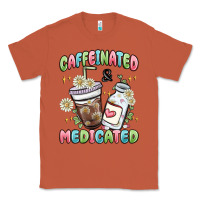 Copper caffeinated and medicated Classic Tee - MaliasSmallBusiness