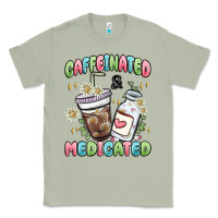 Matcha caffeinated and medicated Classic Tee - MaliasSmallBusiness