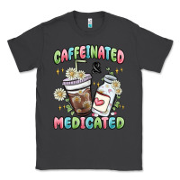 Smoke caffeinated and medicated Classic Tee - MaliasSmallBusiness