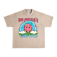 French Oak your anxiety is a lying bitch Urban Heavy Tee - MaliasSmallBusiness