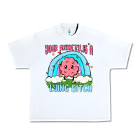 White your anxiety is a lying bitch Urban Heavy Tee - MaliasSmallBusiness