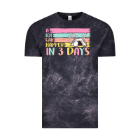 Cloud Black a lot can happen in 3 days Vintage Tee - MaliasSmallBusiness