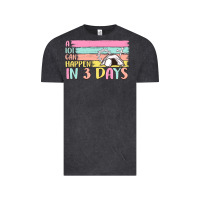 Vintage Black a lot can happen in 3 days Vintage Tee - MaliasSmallBusiness