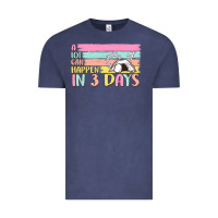 Vintage Denim a lot can happen in 3 days Vintage Tee - MaliasSmallBusiness