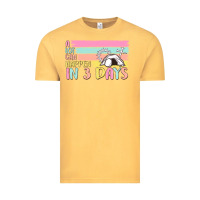 Vintage Mustard a lot can happen in 3 days Vintage Tee - MaliasSmallBusiness
